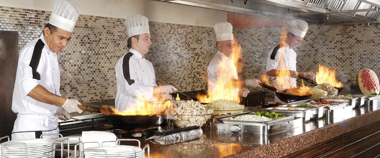Belcekiz hotel open buffet restaurant